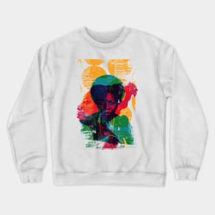 Nina Simone halftone graphic Crewneck Sweatshirt